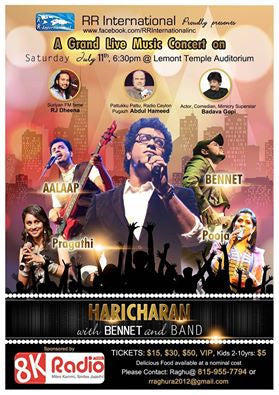 Haricharan Live with Bennet & Band